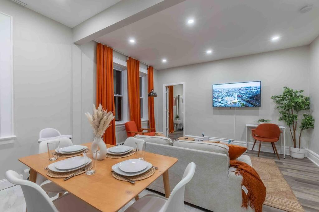 뉴어크 Pumpkin Premise By Airport, 5 Beds, Sleeps 8, Book 7 Days, Get 20 Percent Off 아파트 외부 사진