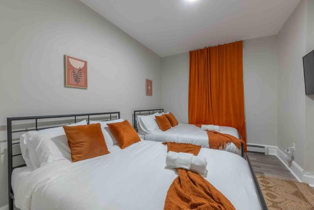 뉴어크 Pumpkin Premise By Airport, 5 Beds, Sleeps 8, Book 7 Days, Get 20 Percent Off 아파트 외부 사진